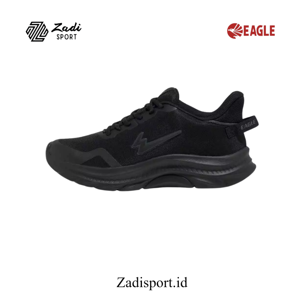 Sepatu Eagle Solaris Hitam - Sepatu Sekolah