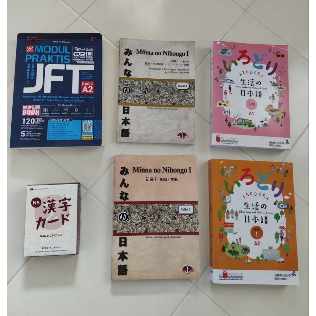 BUKU BAHASA JEPANG + KANJI N5