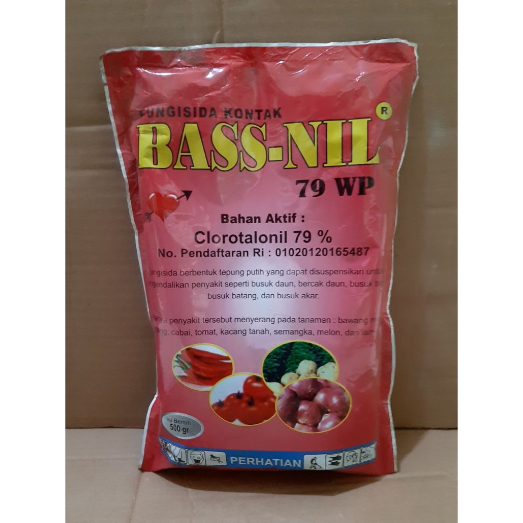 Bass-Nil 79 WP Fungisida Kontak Pembasmi Penyakit Tanaman (500 gr)