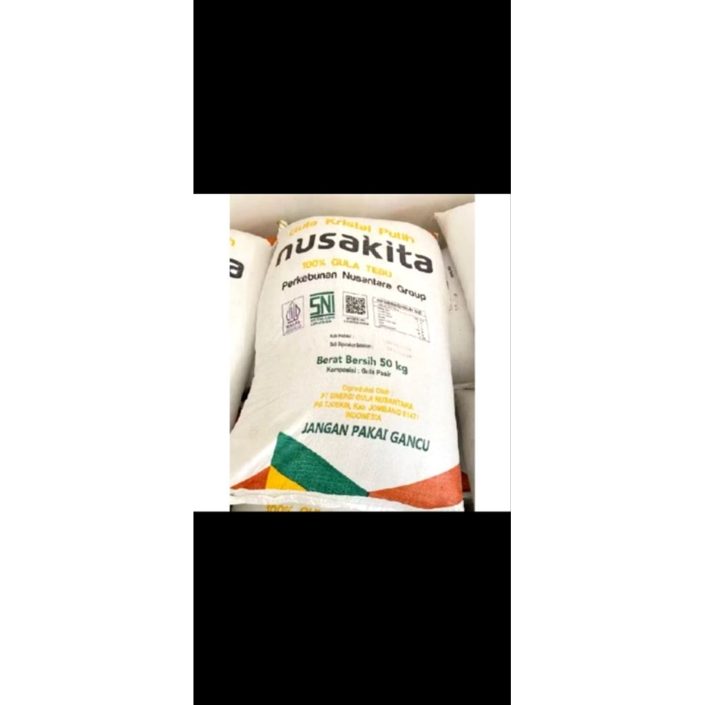 Gula Pasir Nusakita 50kg 1 Sak