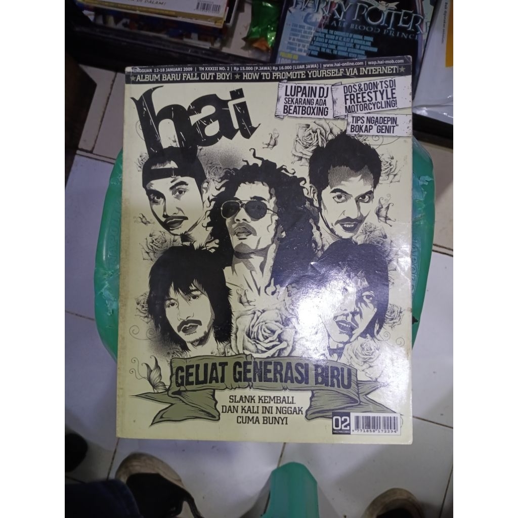 Majalah Hai Gelat Generasi Baru Edisi 02 Slank Kembali Dan Kali Ini Ngak Cuma Bunyi