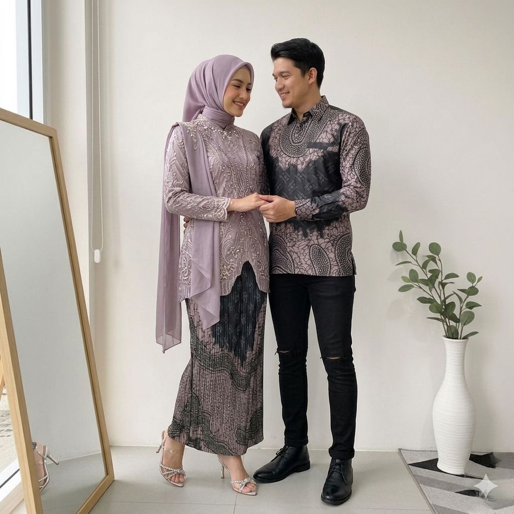 Couple Kebaya Aldi / Couple Kebaya Modern / Couple Kebaya Wisuda / Kebaya Pesta