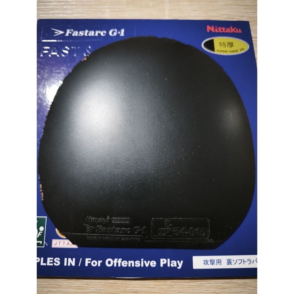 Nittaku Fastarc G1 2.0 mm Hitam Second. NF04