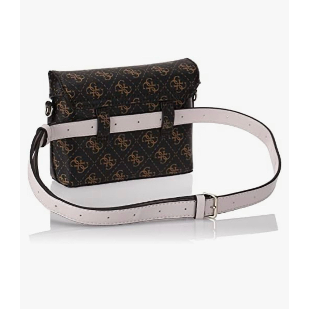 Preloved Nego Guess Waist Sling Belt Bag Auth New
