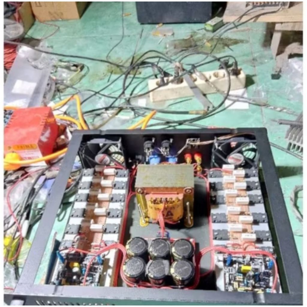 Power amplifier rakitan 5a besar ct 45