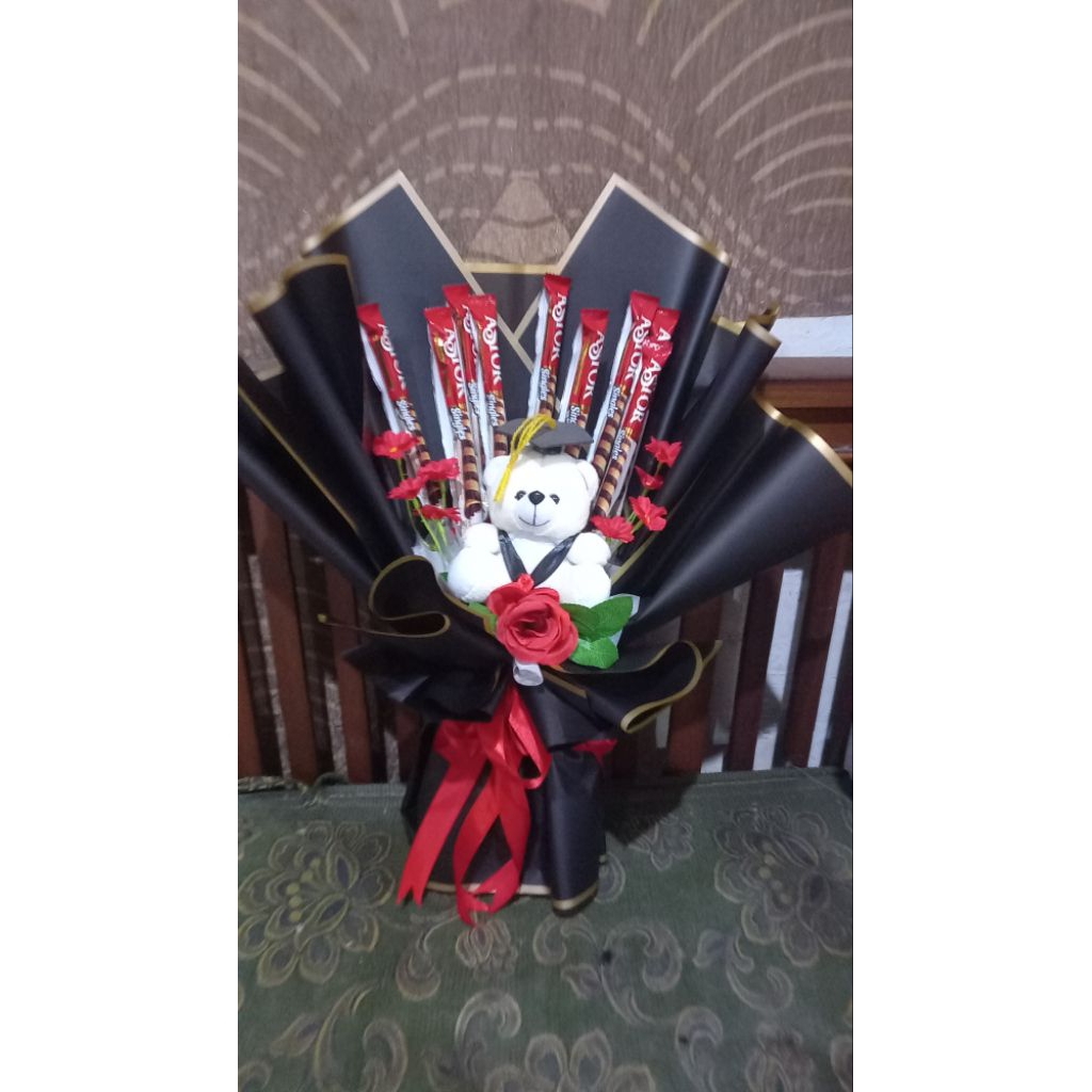 bucket boneka snack wisuda