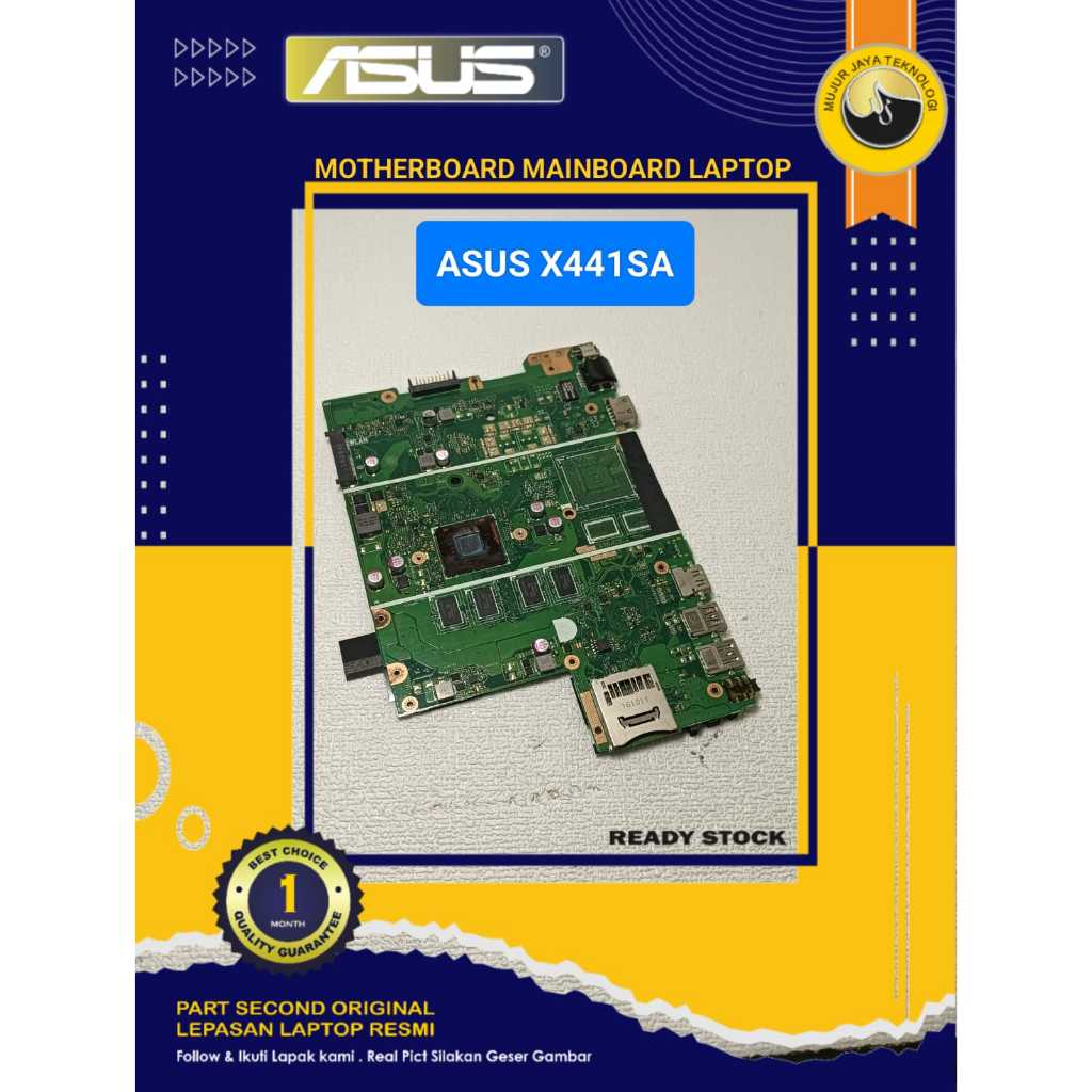 Mainboard Motherboard Mesin Laptop For Asus X441 X441S X441SA X441SC  REV 2.1 N3060 2 GB NORMAL