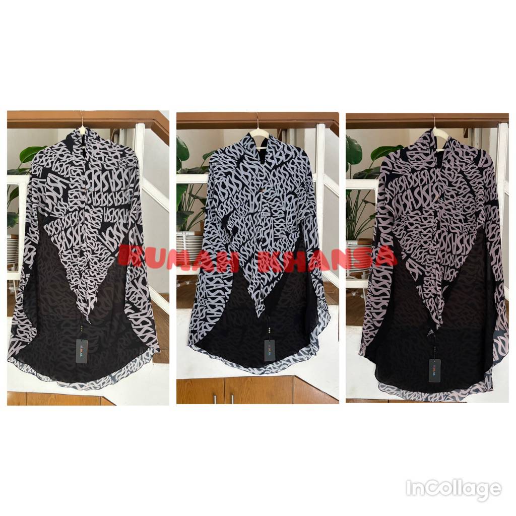 SALE NEW WITH TAG khimar SISESA printing