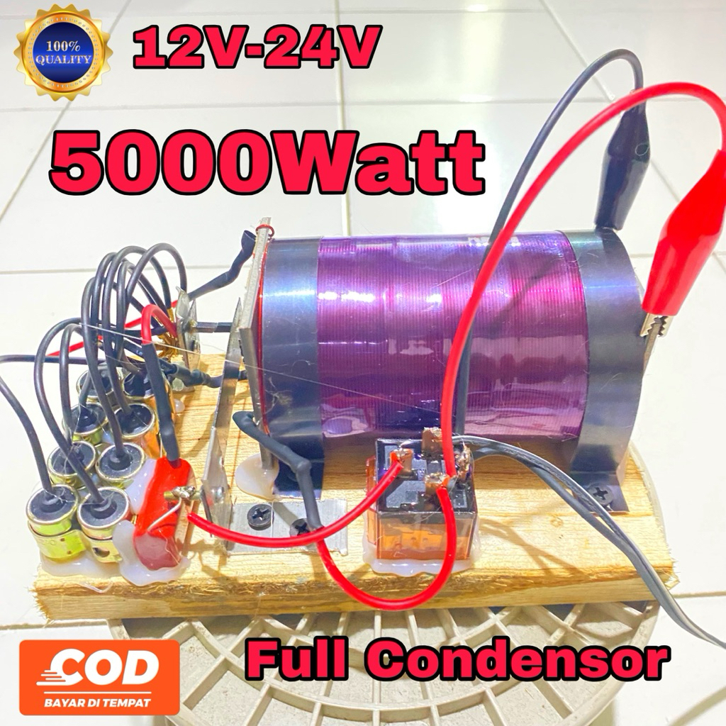 Inverter DC to AC Platina 5000Watt - Efisien, Tahan Lama, Kapasitas Tinggi