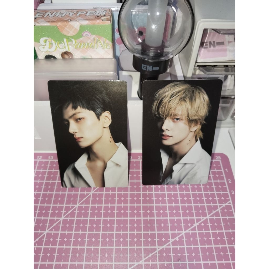 Photocard official Enhypen Jay Jake Dark Blood Engene ver