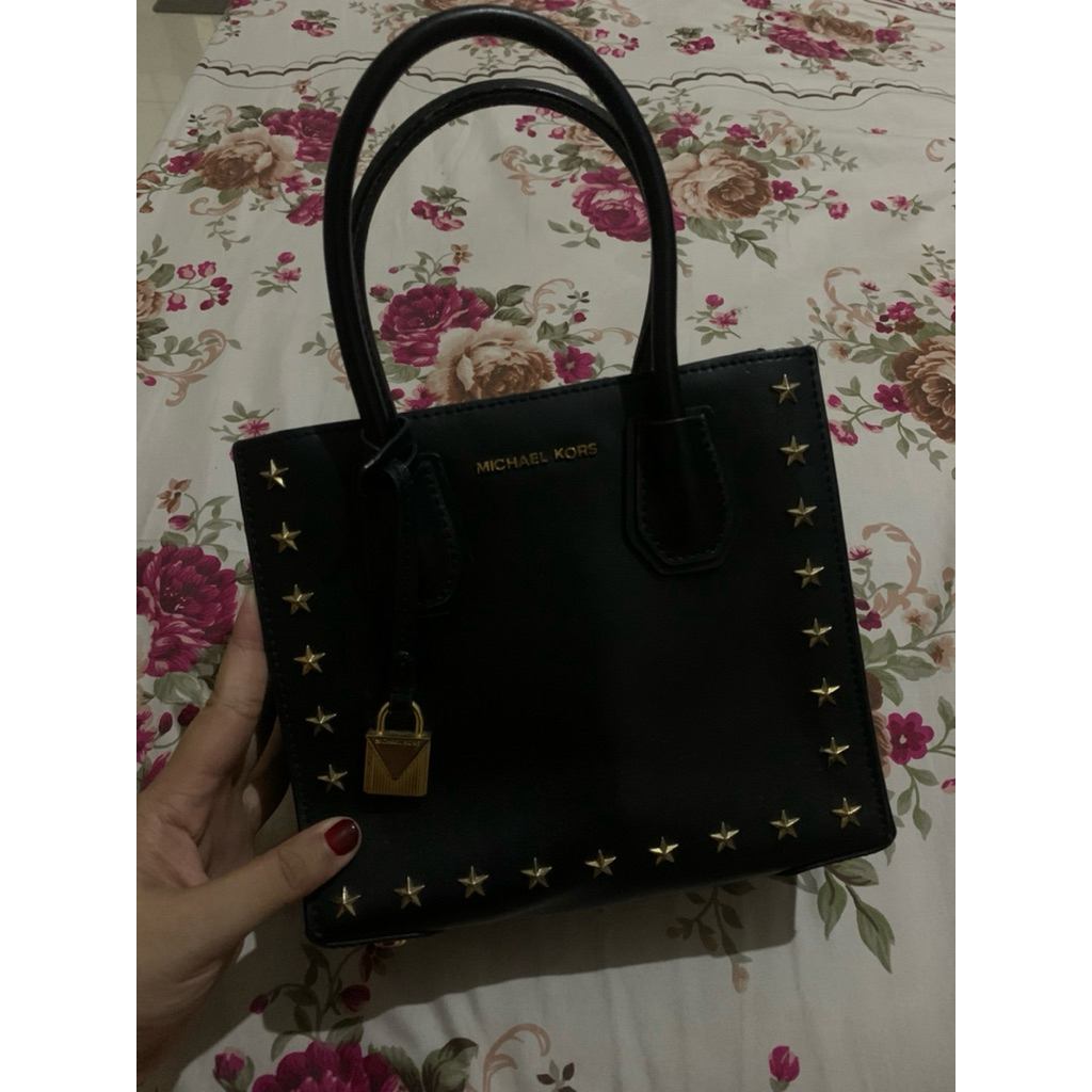 preloved mk mercer mk murce Pl emkong michaelkorsss vvgc no talpan bagus pwoll handbag mini tas mini