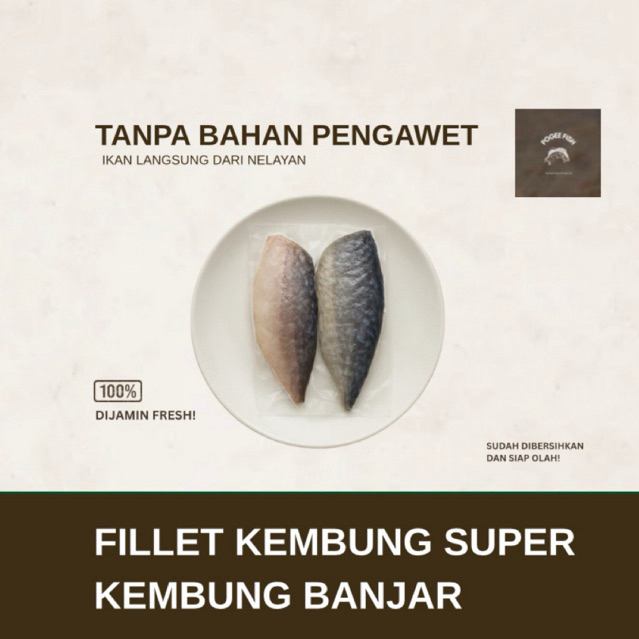 Fillet Kembung Banjar Ikan Segar Malang