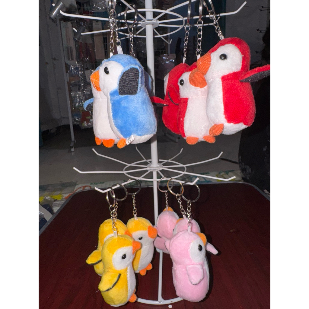 ganci pinguin gantungan kunci boneka pinguin