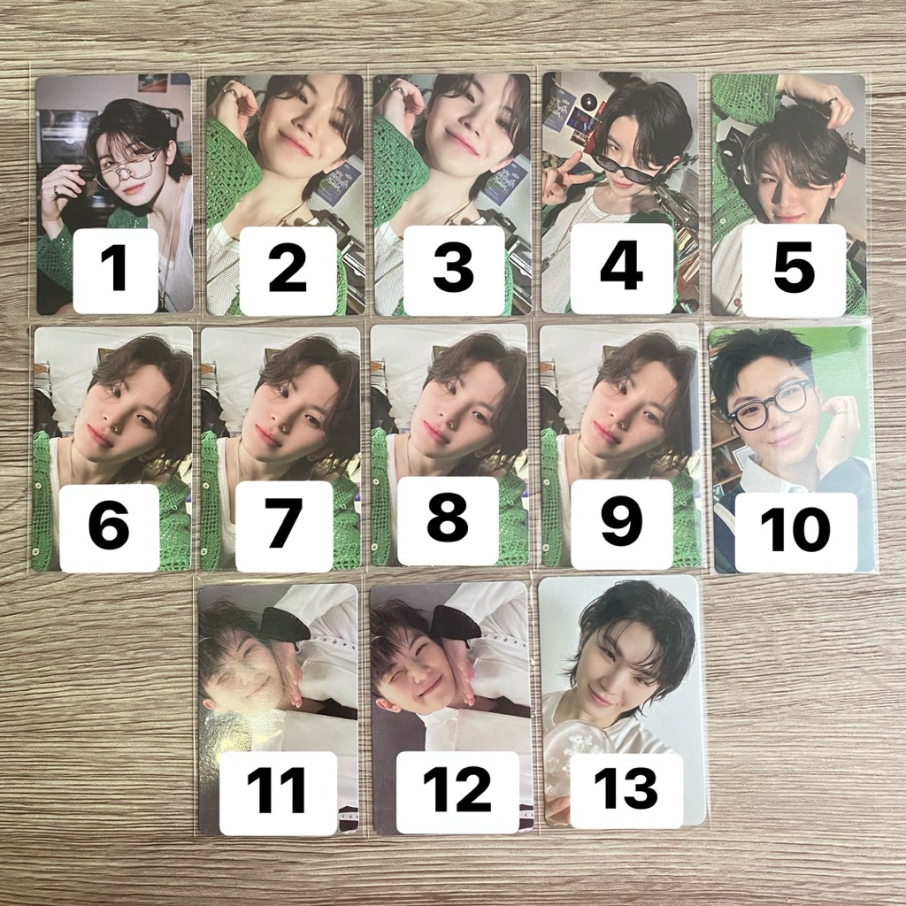 SEVENTEEN WOOZI PHOTOCARD OFFICIAL svt pc scoups choi seungcheol kkuma cimumu cheol its tc trading c