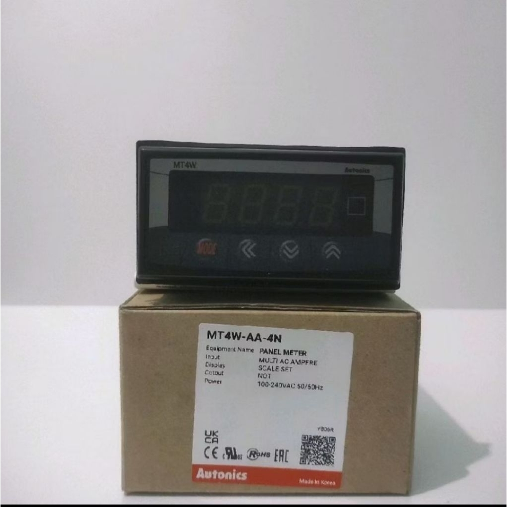 AUTONICS PANEL METER MT4W-AA-4N ORIGINAL