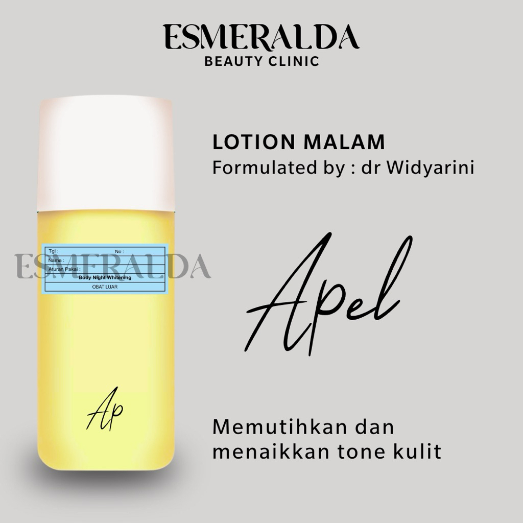 LOTION APEL DR WIDYARINI - APEL DR WIDYARINI - DR WIDYARINI