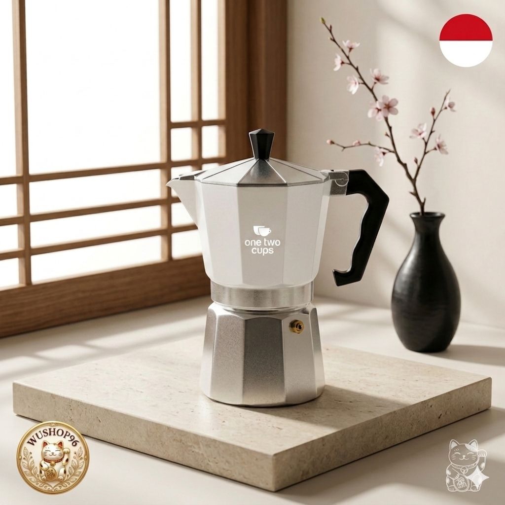 mokapot Coffee maker penyeduh kopi peralatan manual moka pot espresso maker moca pot coffe teko kopi
