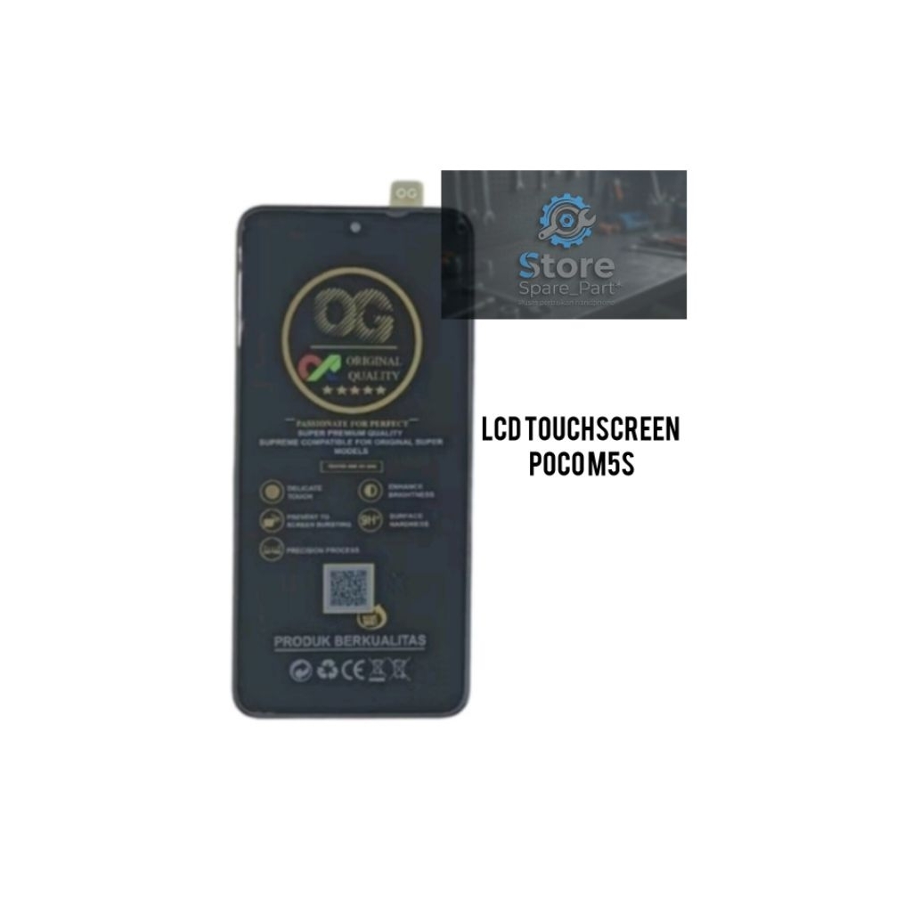 LCD TOUCHSCREEN XIAOMI REDMI POCO M5S OG SUPER ORIGINAL FULLSET