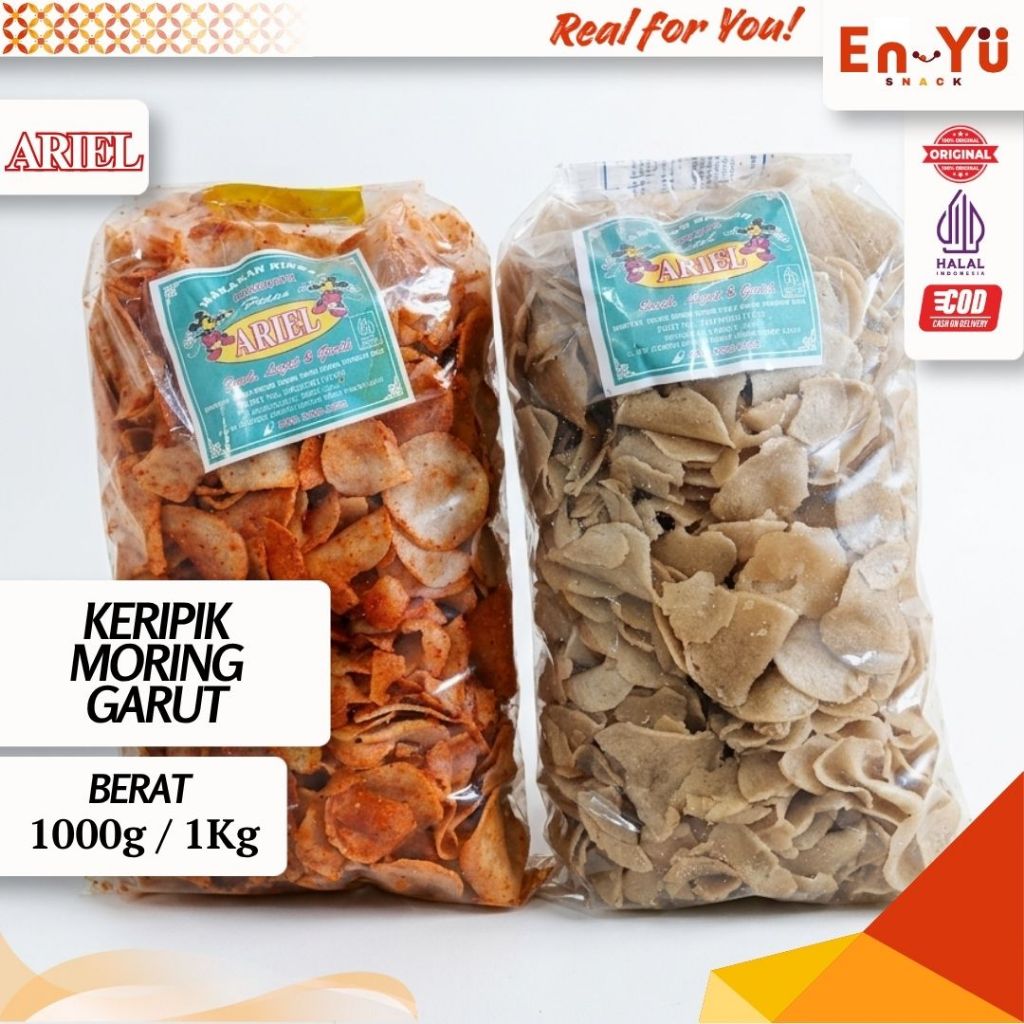 MORING ARIEL KHAS GARUT / KERIPIK PEDAS / KERIPIK GURIH 1KG