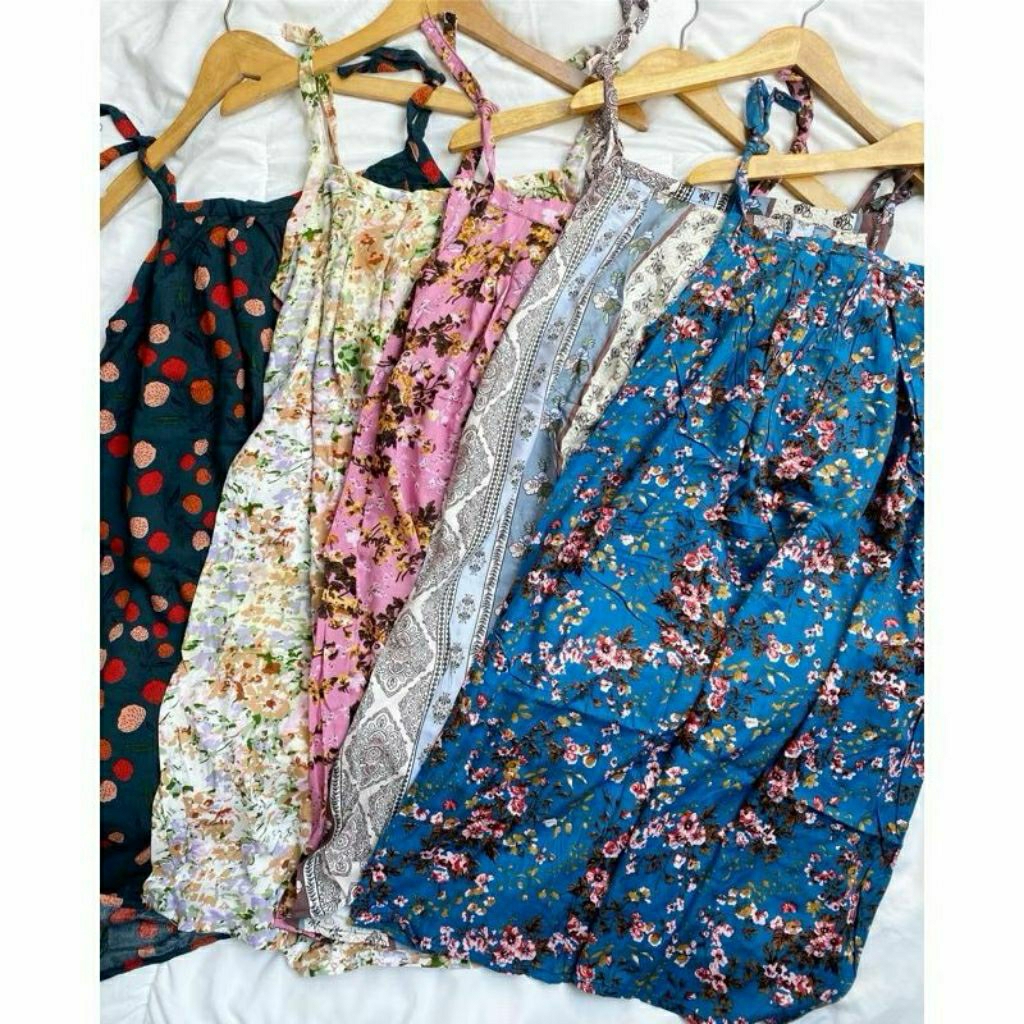 paket 5 pcs daster yukensi daster tali sexi adem