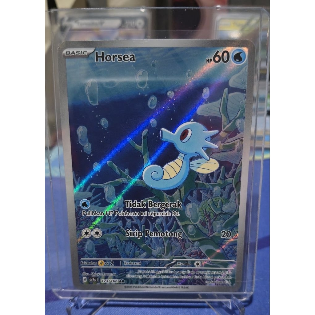 Horsea AR sv7s Pokemon TCG Indonesia