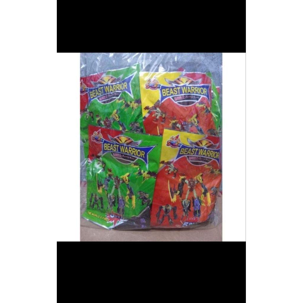 Mainan Robot Rakit Sankie Animal Warrior 6 in 1 - 20 Pcs