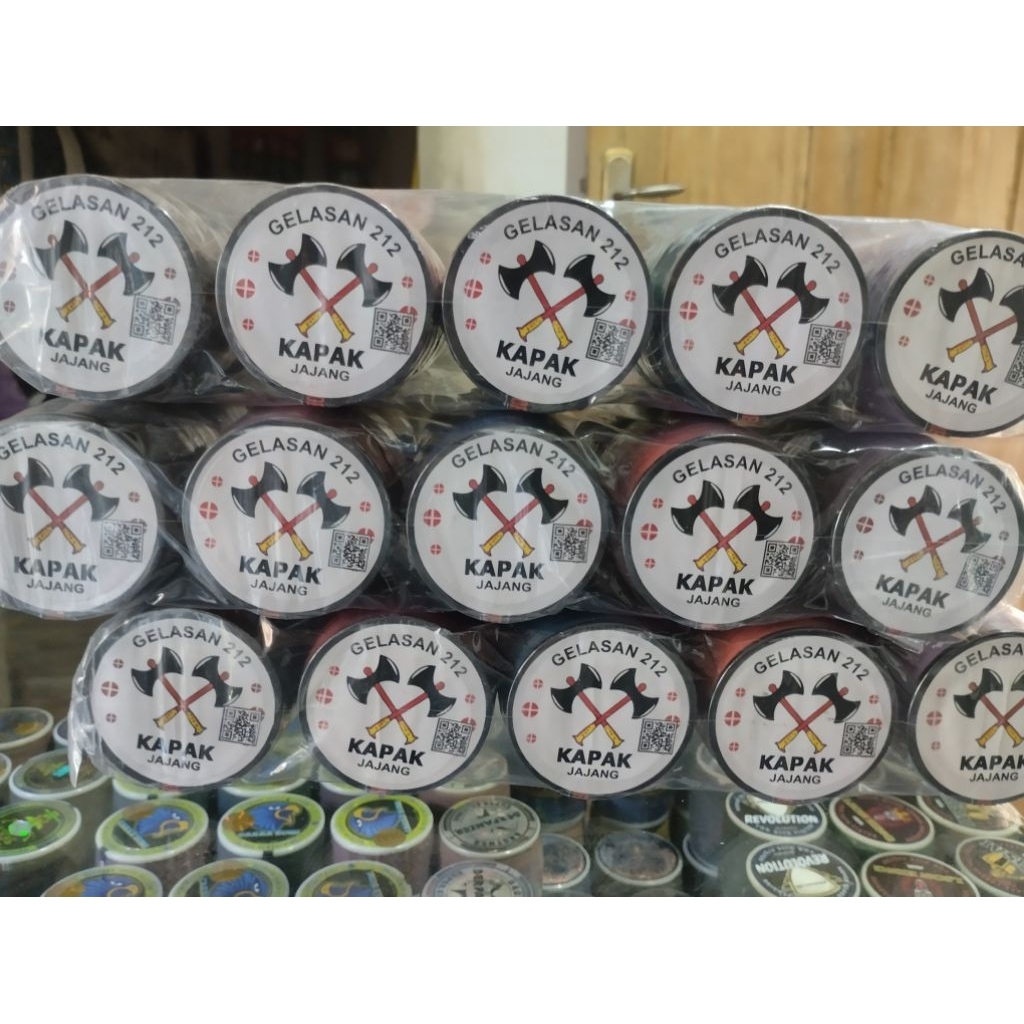 Gelasan Molor (Kapak ) Per slop isi 10 pcs
