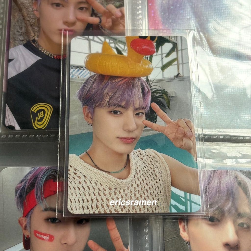 THE BOYZ ERIC THRILL RIDE PC PHOTOCARD ERIC BEBEK