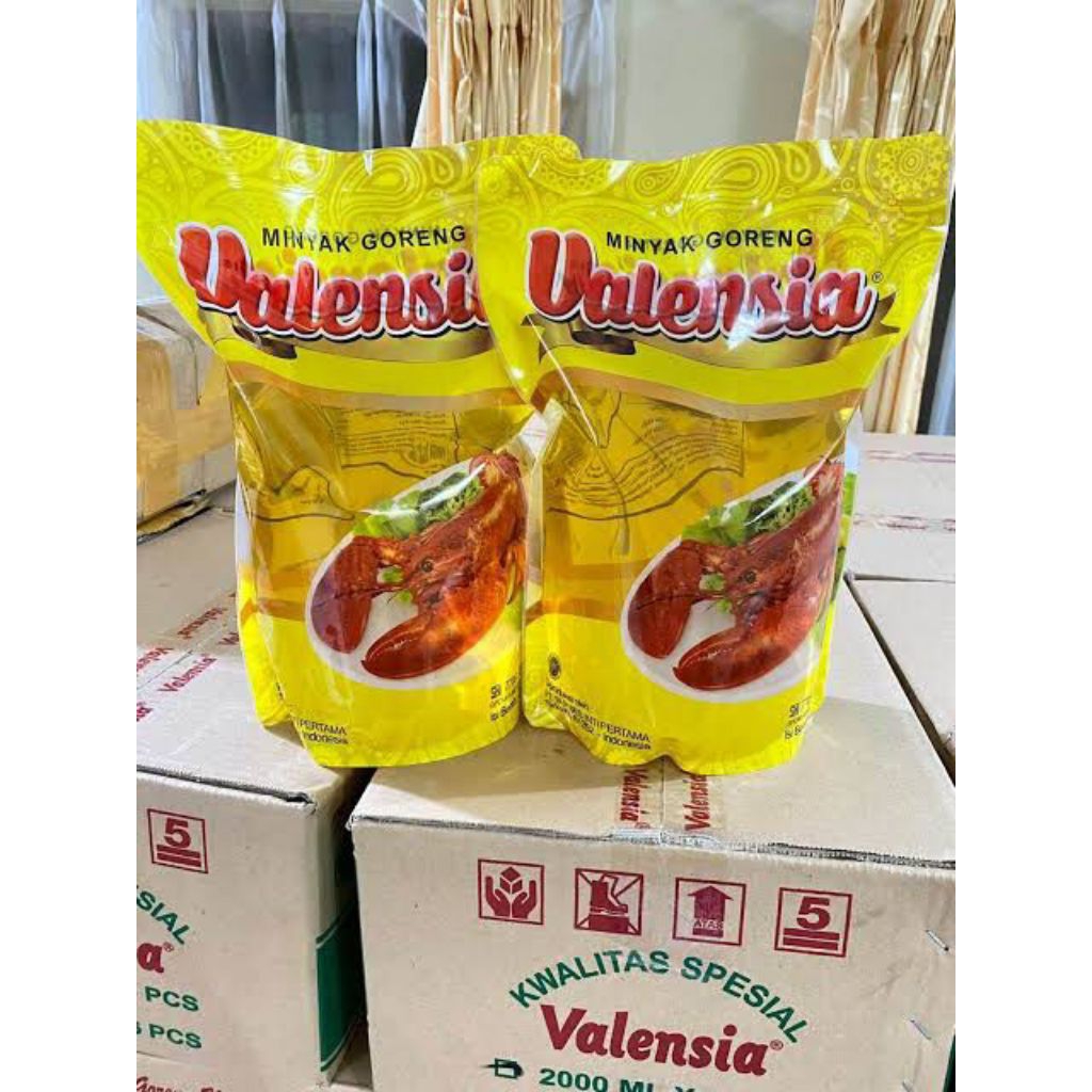 Minyak Goreng Valensia Berat 2liter /pcs