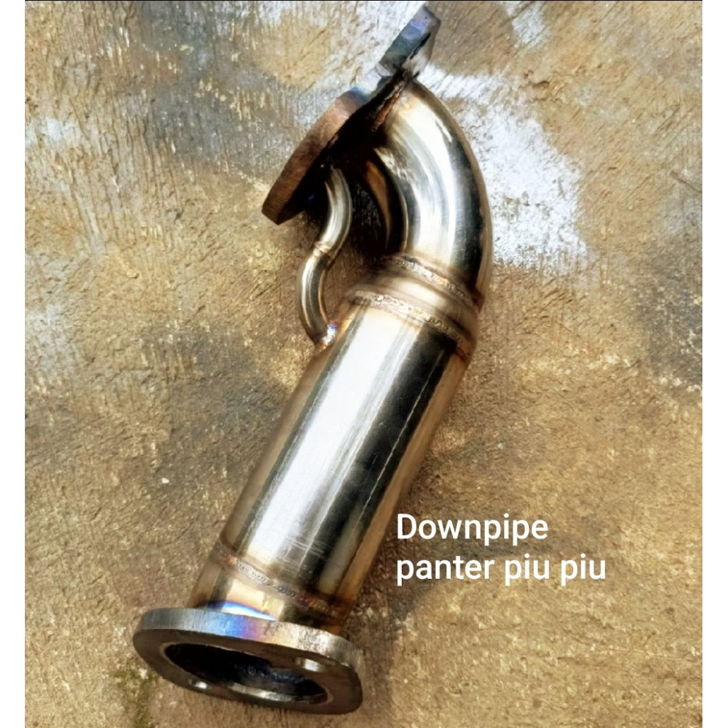 Downpipe panter racing dan piu piu turbo Knalpot Mobil Diesel Knalpot Mobil Racing knalpot Panther s