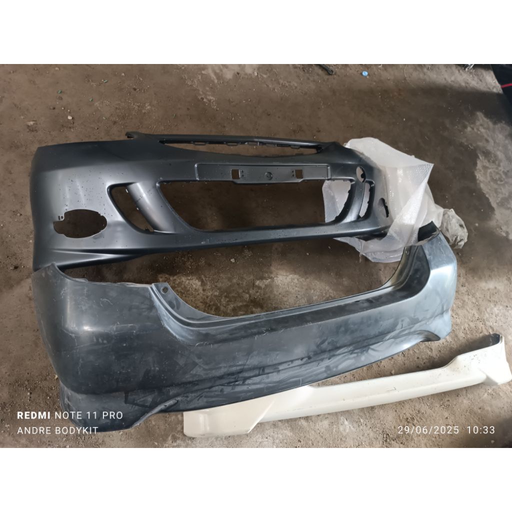 bemper jazz vtec depan belakang