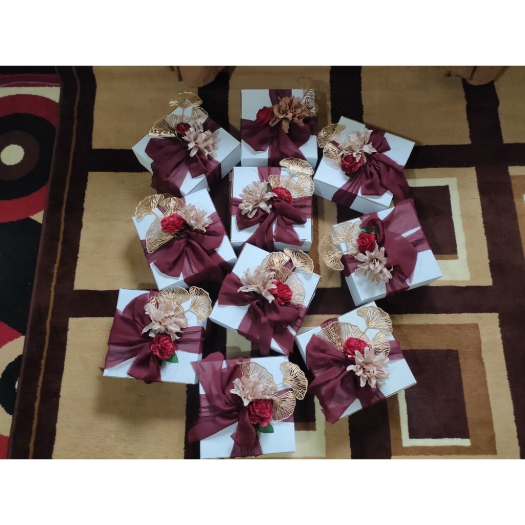 bunga hiasan hantaran//bunga hias seserahan DIY bunga hias //rangkaian bunga hantaran