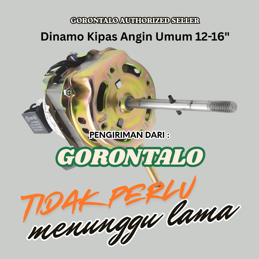 Dinamo Boshing Kipas Angin 14 - 16 Inch Untuk Umum
