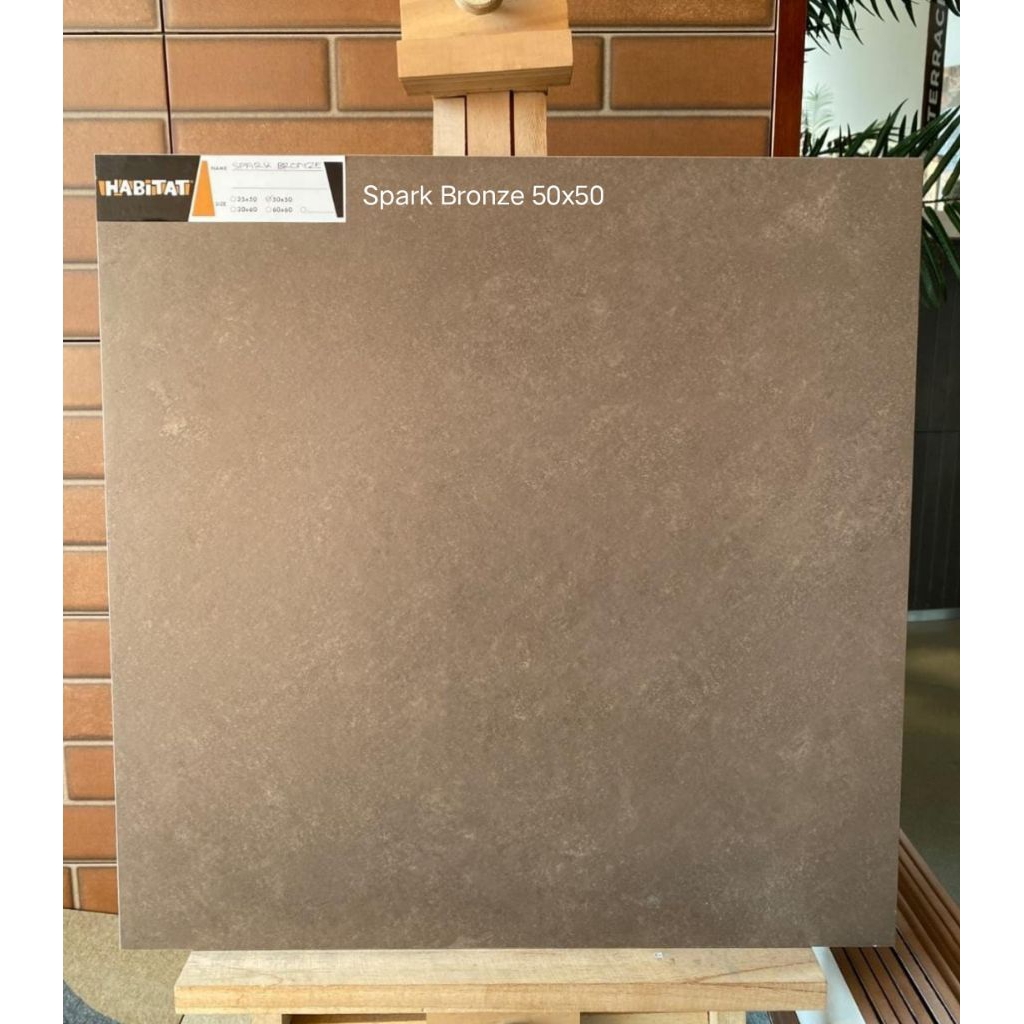 Keramik 50x50 Habitat Spark Bronze Matt