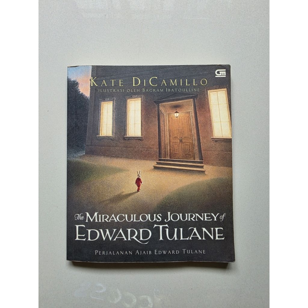 Buku Novel The Miraculous Journey of Edward Tulane Kate DiCamillo preloved book second