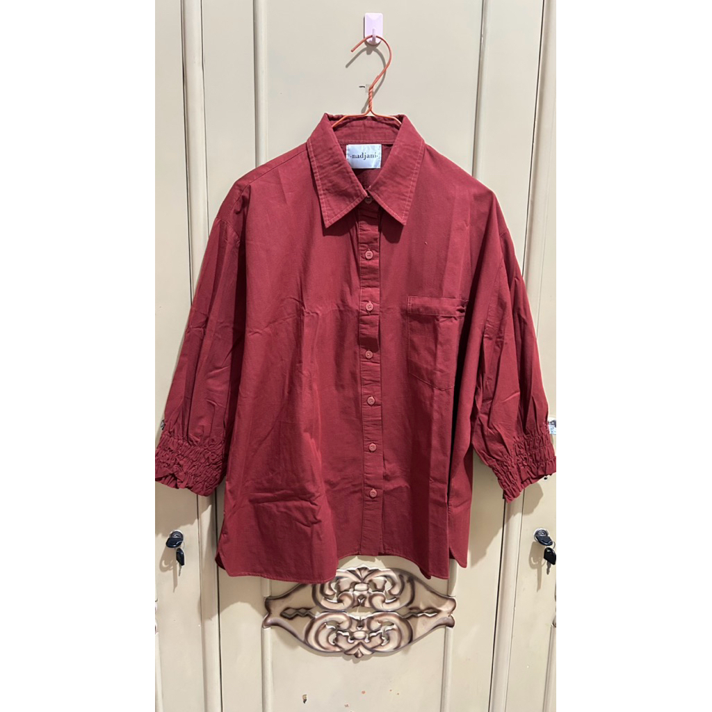 Preloved Nadjani Blouse All size Terracotta