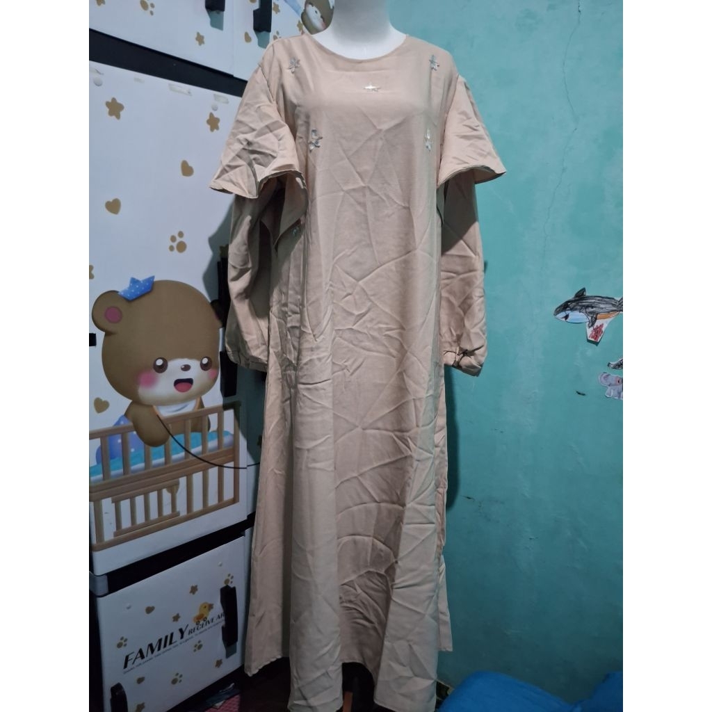 Preloved Gamis Mayoutfit Cream