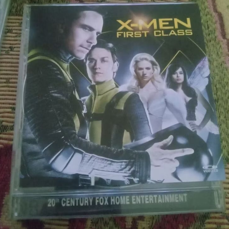 VCD ORIGINAL X - MEN - FIRST CLASS Feat JAMES MCAVOY Teks Indonesia