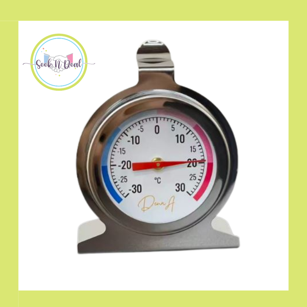 Termometer Kulkas Freezer Lemasi Es Pendingin