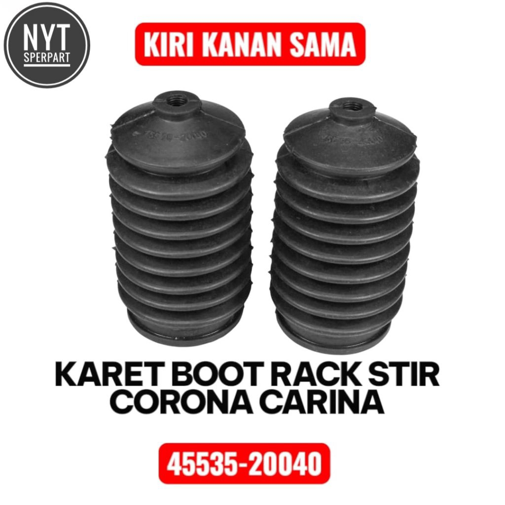 KARET BOOT RACK STIR STEERING RACK STIR CORONA KARINA