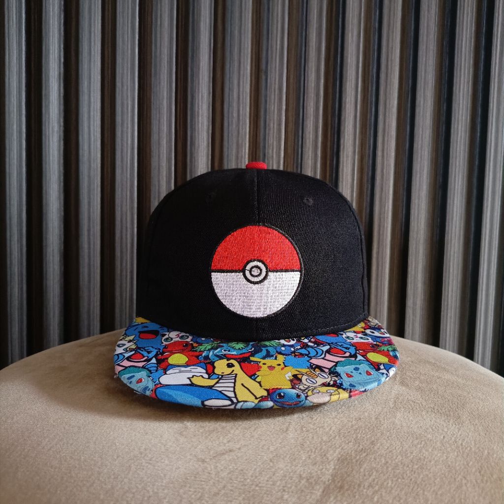 Topi Snapback Pokemon