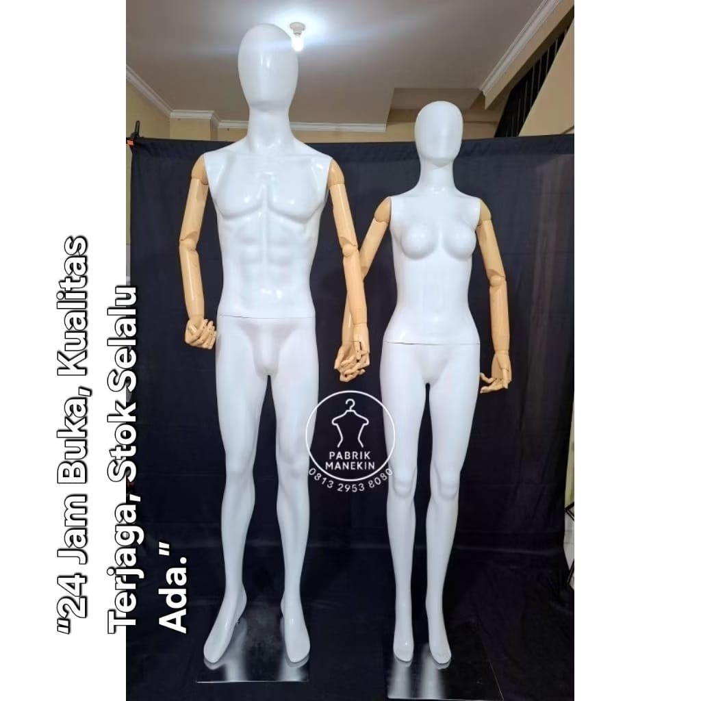 manekin tangan robot / Manekin full body impor / manekin full body premium / manekin tangan kayu / m