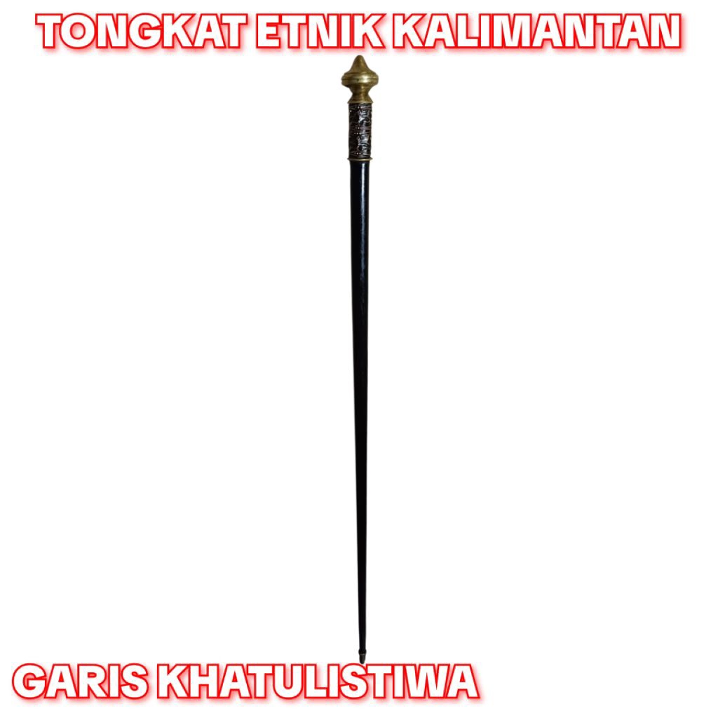 TONGKAT KAYU ULIN 100 CM KODE 01
