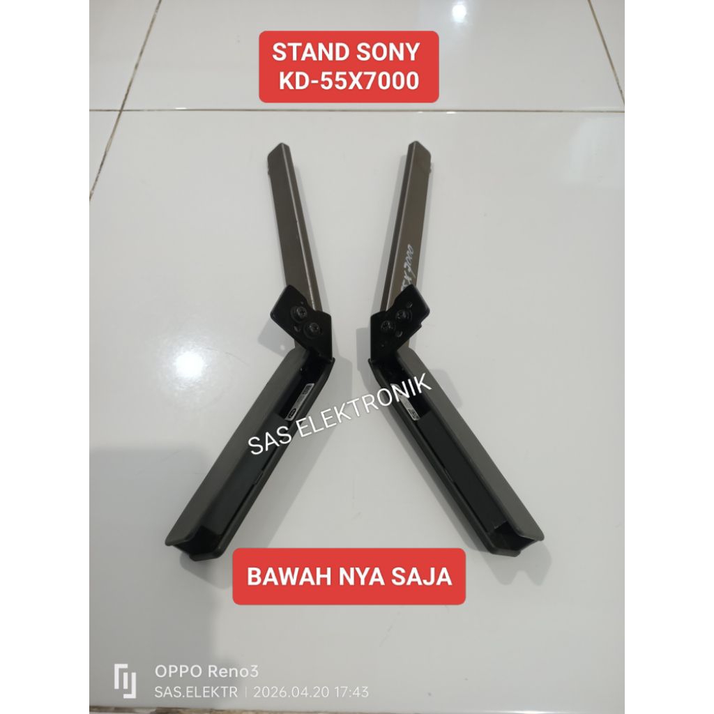 STAND BRACKET KAKI PEDESTAL DUDUKAN TV LED SONY 55 INCH KD55X7000E KD-55X7000E KD-55X7000 E