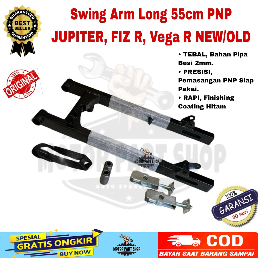 Swing Arm Long 55cm PNP Yamaha Jupiter z Fiz r Force 1 Vega r new / old Vega zr Jupiter z1 RBT GTX T