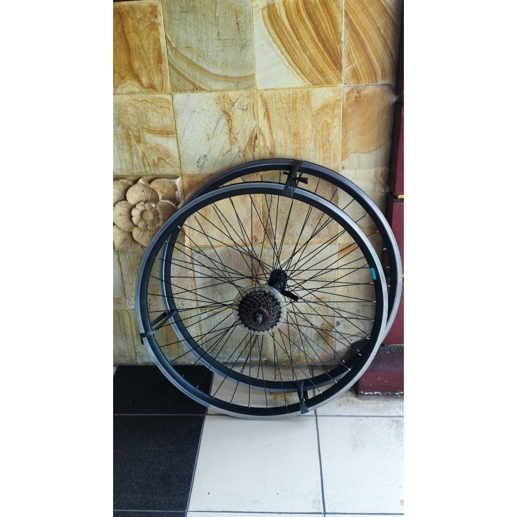 wheelset 700c ex polygon sierra sport cocok buat gravel