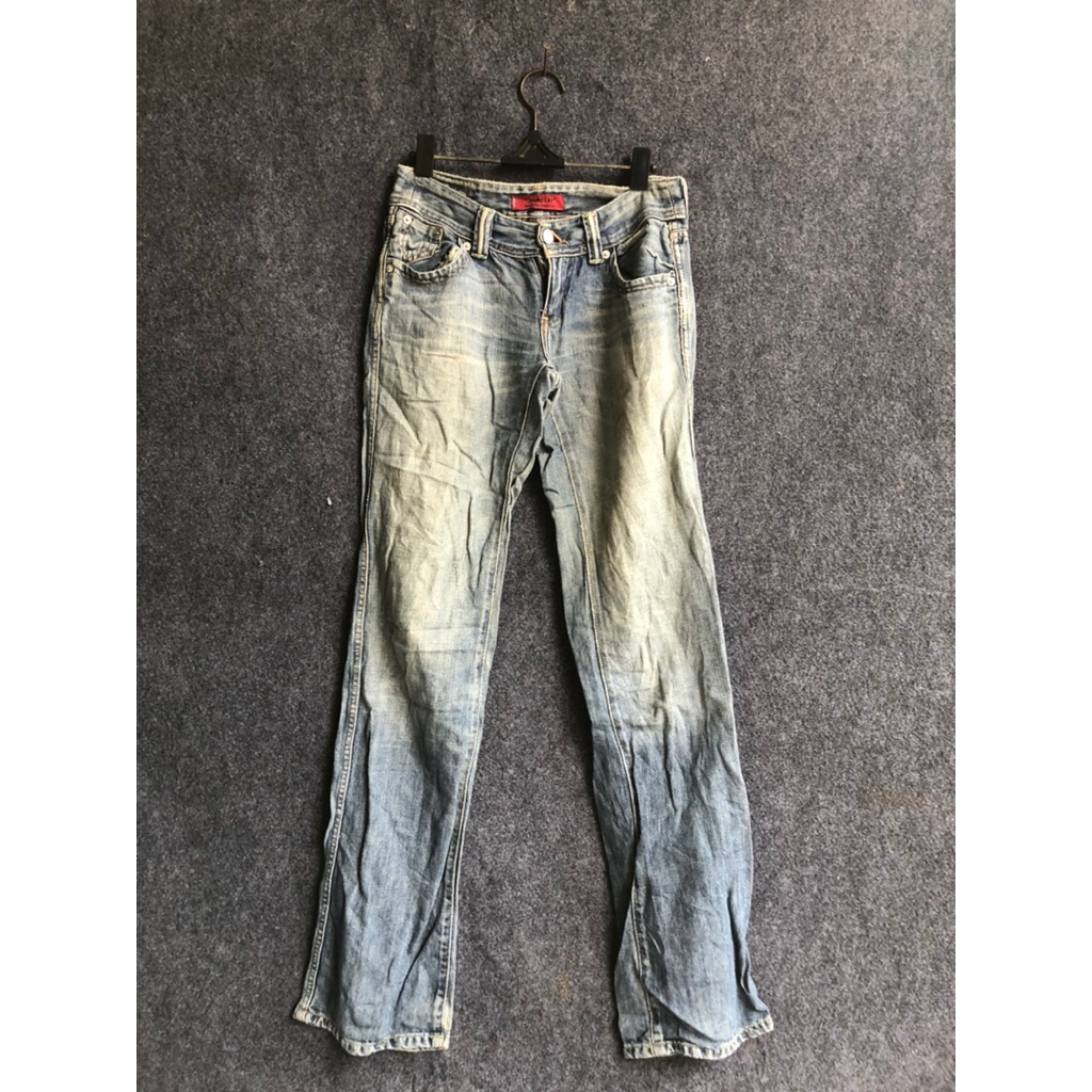 Celana Jeans Levi’s jenny lee square cut straight leg Original Vintage second preloved