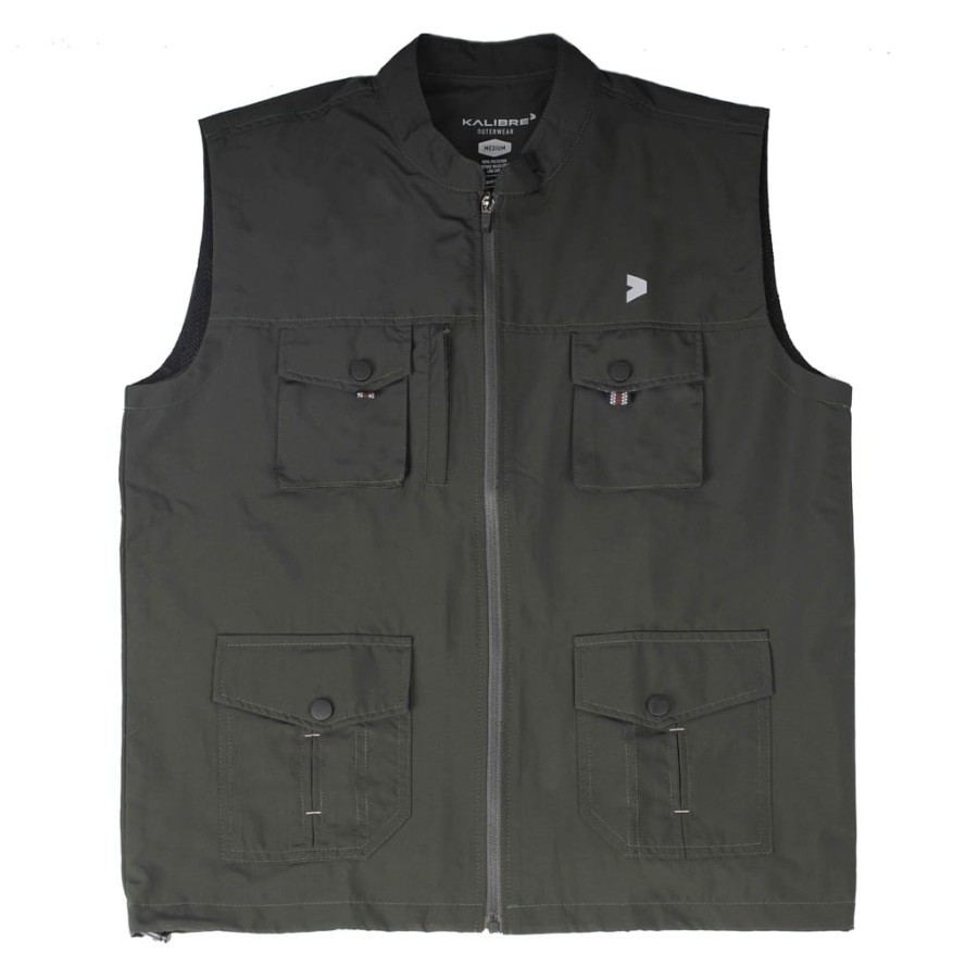 Rompi Pria Kalibre Vest 970429 rompi motor Warna Army