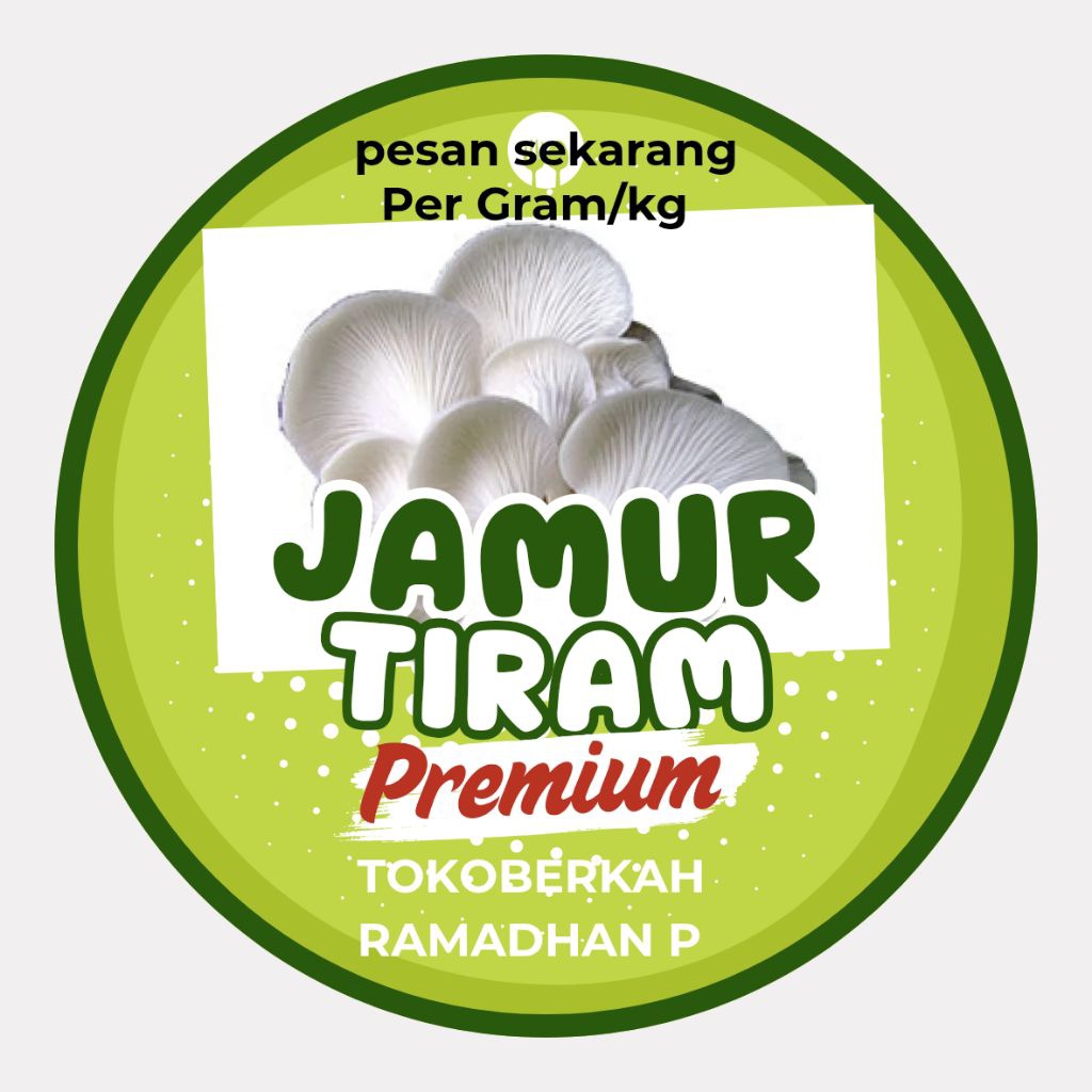 JAMUR TIRAM PUTIH SUPER PREMIUM 1kg