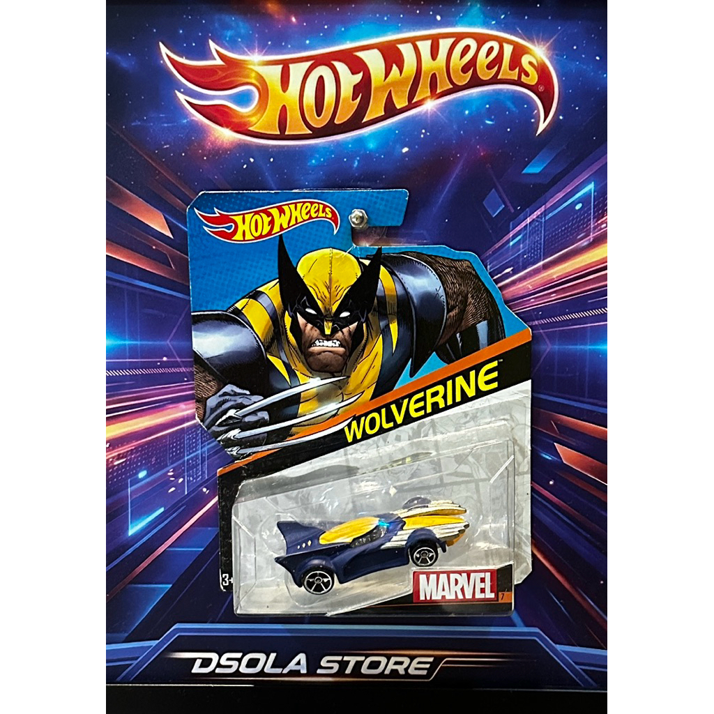HOT WHEELS PREMIUM - MARVEL WOLVERINE